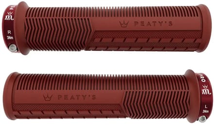 Peaty´s Monarch Pro Grip Mushroom Thick Handvatten Rood 130 mm