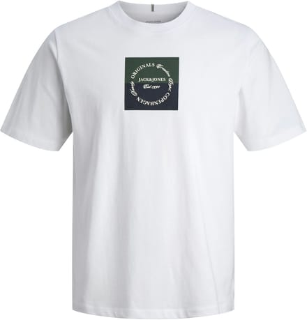 JACK&JONES - JORCATSKILLS SQUARE BRANDING TEE SSCN LN - Heren - T-shirts