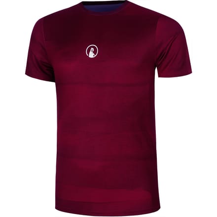 Quiet Please Create Receiver Wipe T-shirt Heren-Wijnrood,Wit