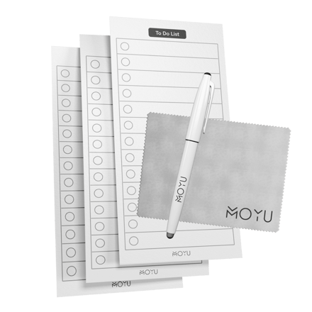To-Do List x3 - Pen + Cloth