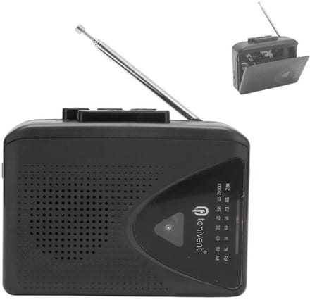 Dailygoody - Cassettespeler - Draagbare cassettespeler - Compact met