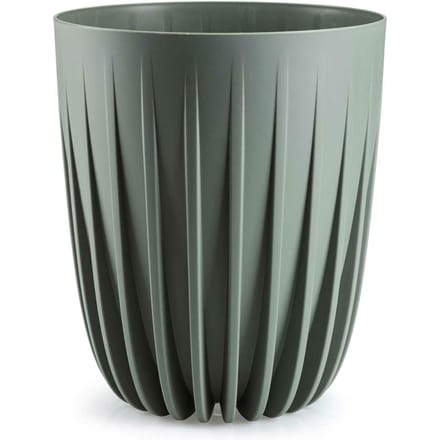 HowHomely Stripped - Bloempot - Recyclegroen - UV-bestendig