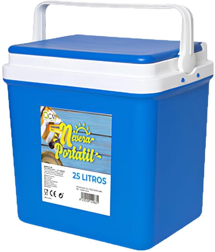 CM Iceberg koelbox - 25L - kunststof - blauw - 37 x 25 x 37 cm