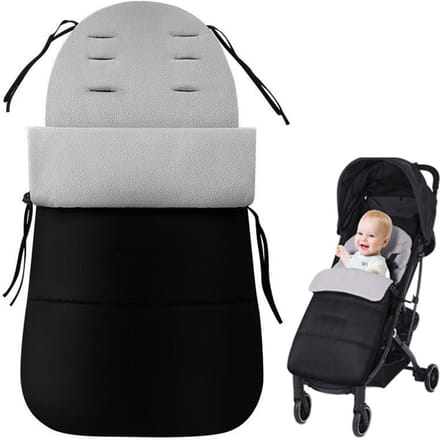Kinderwagen Slaapzak Universele Baby Kinderwagen Voetenzak Winddicht Waterdicht Winter Buiten Kinderwagen Deken voor gray