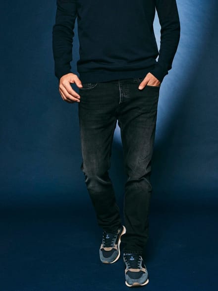 King Essentials The Jason Jeans Zwart - Maat W 32 - L 32 - Heren