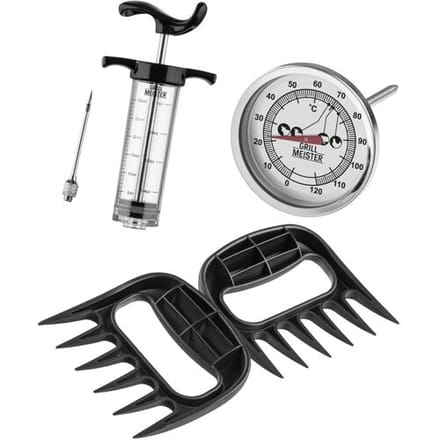 GRILLMEISTER Hamburgerset of pulled pork set (starterspakket pulled pork)