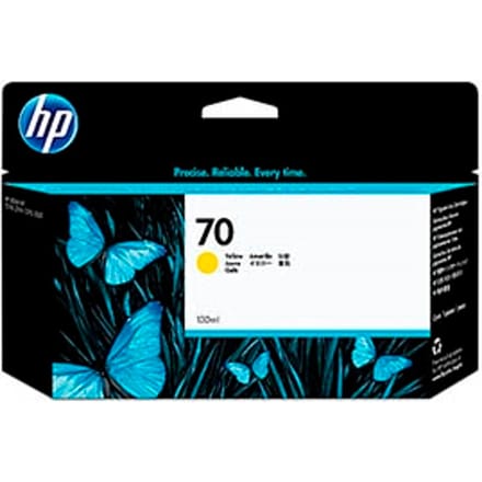 HP C9454A nr. 70 inktcartridge geel (origineel)