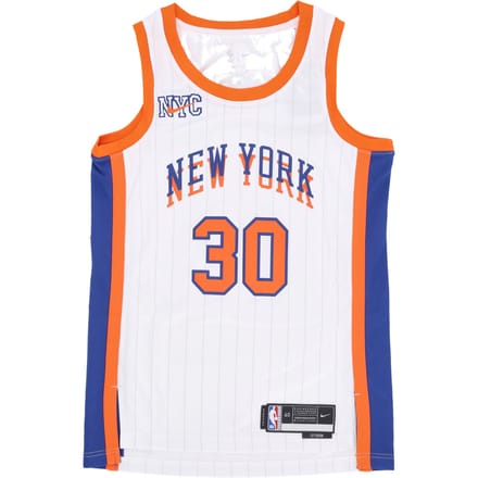 Nba Dri Fit Swingman Jersey No 30 Julius Randle Neykni White/original Team Colors