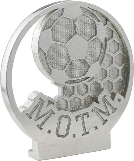Voetbal Trofee - Man van de wedstrijd - Wedstrijd Prijs - Massief Metaal Gegoten