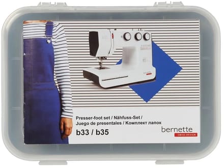 Bernette uitgebreide Voetenset voor de B33 en de B35