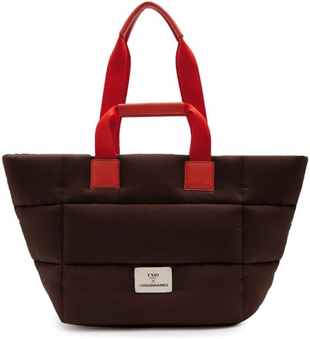 LES VISIONNAIRES Unio Tokio Shopper Tas 62 cm - 33 L - chocolate