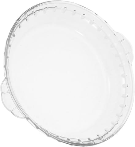 Glazen Magnetron Deksel - Hittebestendig Glas - Schoon Koken - Vaatwasserbestendig - 22.7 cm - Transparant