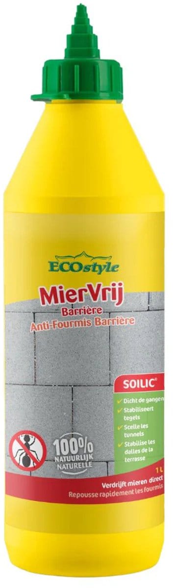 ECOstyle MierVrij Barrière - Effectief Mieren Tussen Tegels Verjagen - 1L