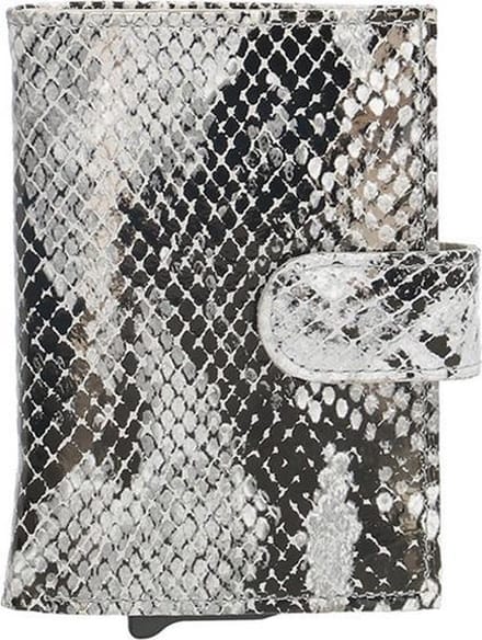 Charm London Leather Camberwell pasjeshouder snake grey