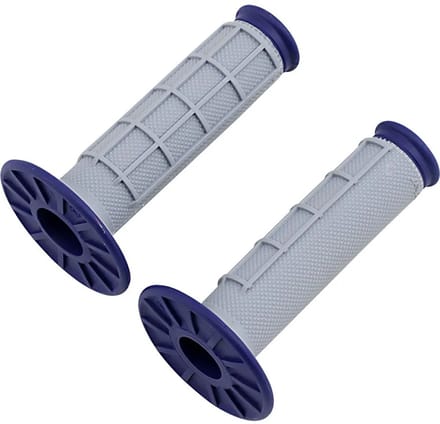 Renthal Mx Dual Compound Half Waffle Handvatten Grijs 22.2 mm