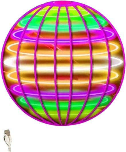 Nivard Flying Ball - Spinner - Magic - Heli - Boomerang - Boomerang Bal - Roze