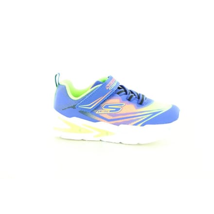 Skechers S Lighs Flex-Glow Ultra jongens sneaker - Blauw multi