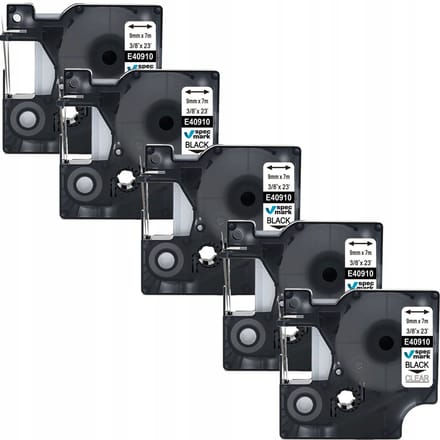 Specmark Dymo D1 tape 9mm transparant 40910 S0720670
