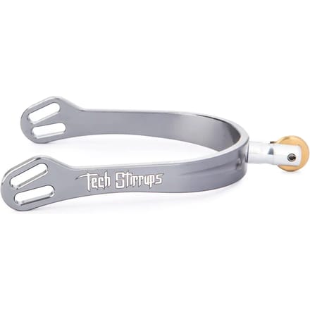 Sporen voor paard Tech Stirrups Verona Rowel