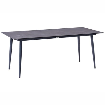 SOVARETO - Tuintafel - Donkergrijs/Grijs - HPL/Aluminium