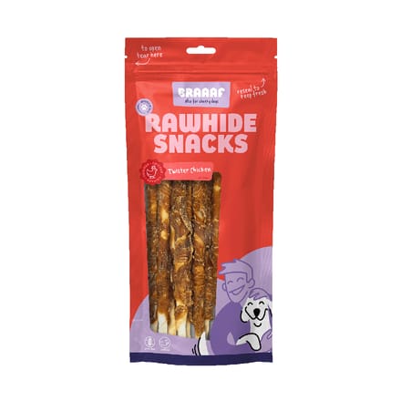 Braaaf Hondensnack Rol Sticks Kip 25 cm - 240 gr
