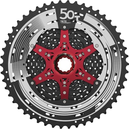 XD-driver cassette Sunrace CSMZ91X 12 speed - 10-50T - zwart