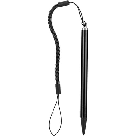 Schermaanraakschilderpen Resistieve stylus met veertouw voor POS PDA Navigator (Zwart)