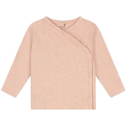 Prénatal newborn overslagshirt - Meisjes - Roze - Maat 44