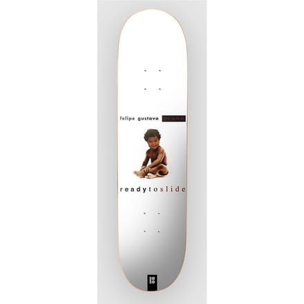 Plan B Born To Slide 8.0"x31.33" Skateboard Deck patroon