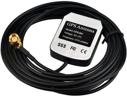 Actieve GPS Beidou Externe Antenne met Hoge Versterking (26dB) - 3 Meter Kabel & SMA Connector