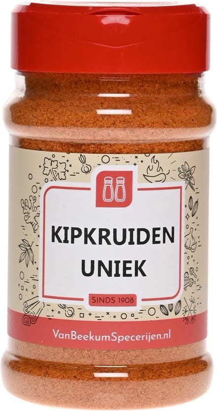 Van Beekum Specerijen - Kipkruiden Uniek - Strooibus 200 Gram