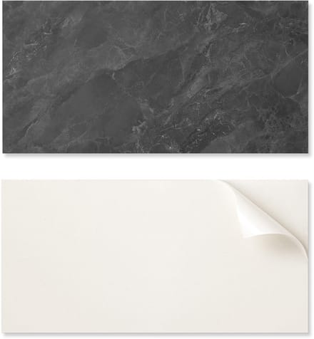 Wandtegels met PVC-afbeeldingen en natuursteenstructuur, 10x40x20 cm