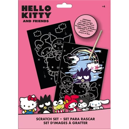 Educatieve krasplaat spellen Kids Licensing Hello Kitty and Friends