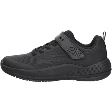 Skechers Microspec Advance Klittenband Laag - Zwart - Maat 37