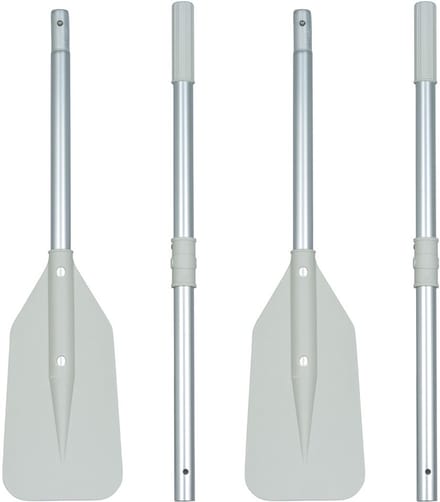 HIBO Rubberboot Peddels Set Grijs