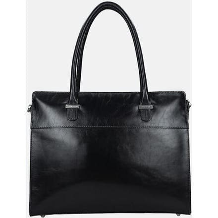 Claudio Ferrici Classico shopper 13.3 inch navy
