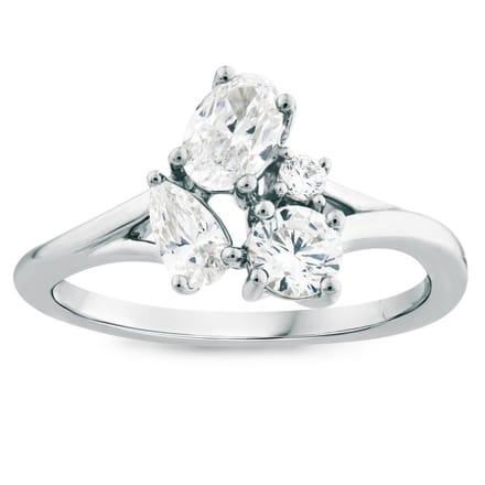 Luna Creation - 716.0754 - Ring - Dames - 585WG - Ringmaat 54