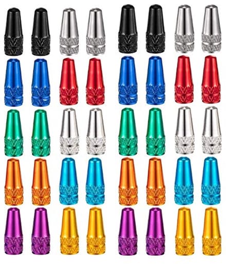 Multicoloure Presta Fietsklepbehuizingen - Set van 40 stukken