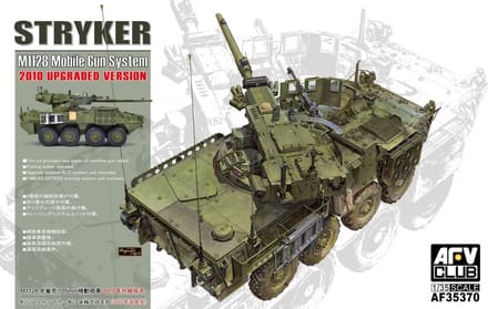 AFV Club Modelbouwpakket Auto - 35370 Stryker M1128 MGS 2010 upgraded Version Plastic - 1:35 - Modelbouw