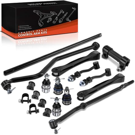 Frankberg 14-delig voorwielophanging set voor Jeep Cherokee XJ