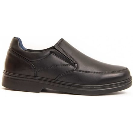 Purapiel Komodo3 mocassin in zwart