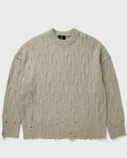 DISTRESS KNIT SWEATER