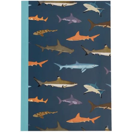 a5 notitieblok Rex London Ligné Requins