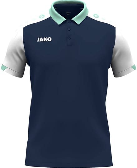 Jako Dynamic Polo Heren - Marine / Wit / Munt | Maat: 4XL