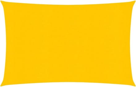 vidaXL - Zonnezeil - 160 - g/m² - 3x4 - m - HDPE - geel