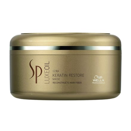 Wella Luxe Oil Keratin Restore Mask Haarbehandeling voor droog haar Dames 150 ml