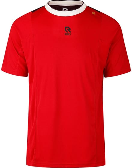 Robey Tennis Grand Slam Tee Heren - Rood | Maat: 3XL