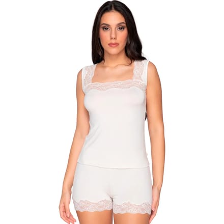 Top Luna Splendida Mouwloze top Micro Touch Splendida