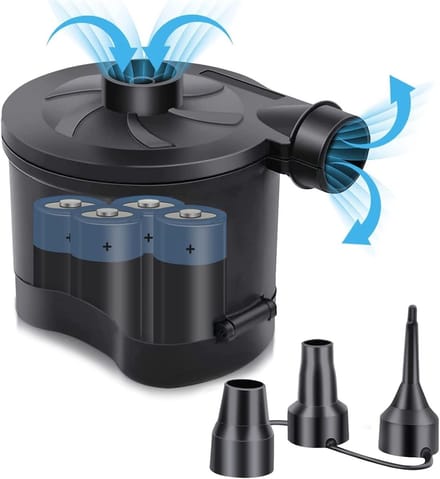 Draagbare USB Mini Inflator en Deflator voor Opblaasbare Voorwerpen, Matras en Zwembaden