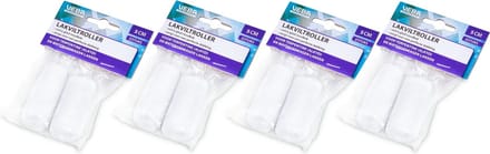 4x Veba Verfrol Lakvilt 5cm 2 stuks  - Voordeelverpakking